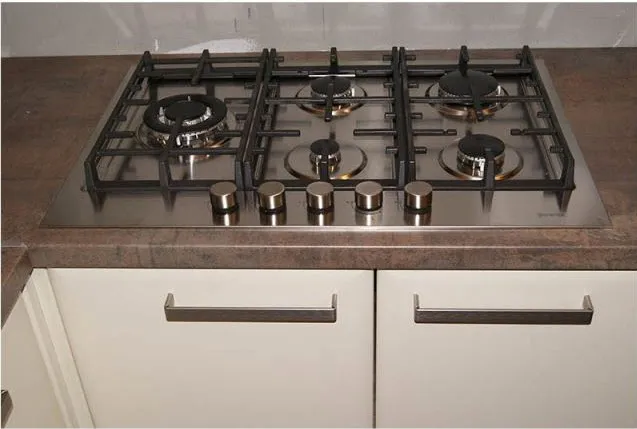 Gorenje כיריים גז נירוסטה 5 מבערים ברוחב 75 ס"מ GORENJE GW761UX תצוגה — תמונה 4